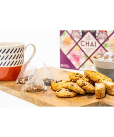Chai Bags Premium Variety Pack | 12 Gourmet Servings | Includes Banoffee Chai Cocoa-Vanilla Chai Almond-Rose Chai - Buy Online on GoSupps.com