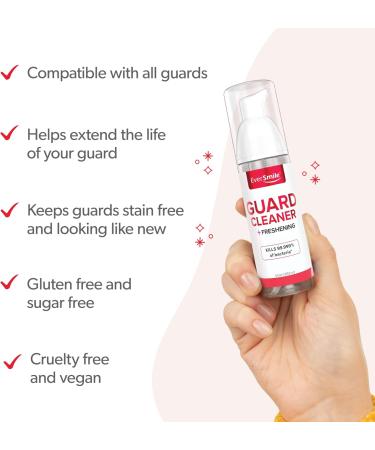 EverSmile Mouth Guard Cleaning Foam Fresh Mint 55ml (1 Pack) for Mouth Night Football Boxing Sleep Snoring Grinding & All Types of Guards Fights Bad Breath 1.85 Fl Oz (Pack of 1) - Buy Online on GoSupps.com