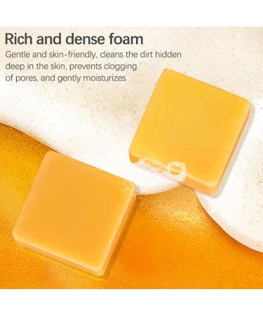 Buy Ginger Bar Soap & Turmeric Soap - Skin Cleansing Moisturizing Revitalizing | Eco-Friendly Soap Saver Bags Included | International Shipping - Buy Online on GoSupps.com