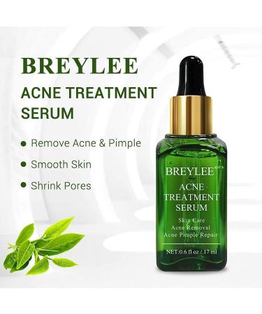 Tea Tree Acne Treatment Serum 17ml - Clear Severe Acne Breakouts and Repair Skin | Pimple Remover - 0.6 Fl Oz - Buy Online on GoSupps.com
