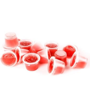 Mini Clear Plastic Cups with Lids (1 oz, 125 Pack) for Jello Shots, Sauces, Dips - Disposable and Ideal for Restaurants and Parties - Buy Online on GoSupps.com