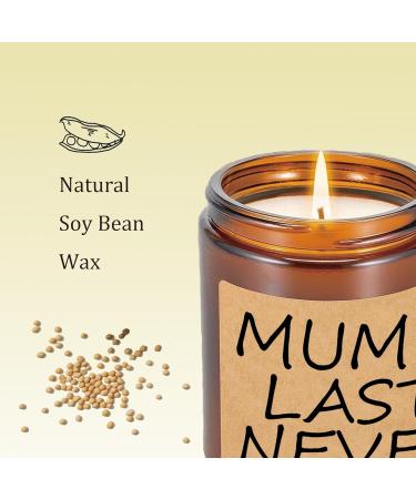 Handmade Lavender Soy Wax Candle - 200g, 50 Hours Burn Time - Aromatherapy Gift for Women (Mum) - Buy Online on GoSupps.com