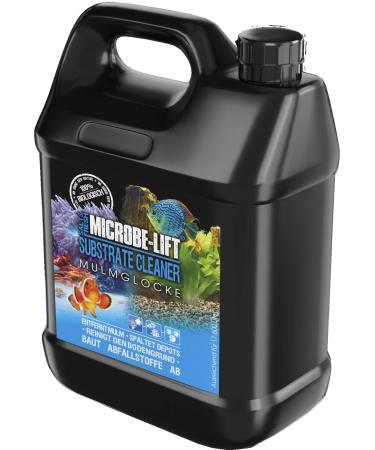 Microbe -Lift Substrate Cleaner - 3785 ml - 100% biological soil cleaning for sea and fresh water aquariums removes mulm & dirt supports healthy aquarium life.multicolored 3785ml (1gal)