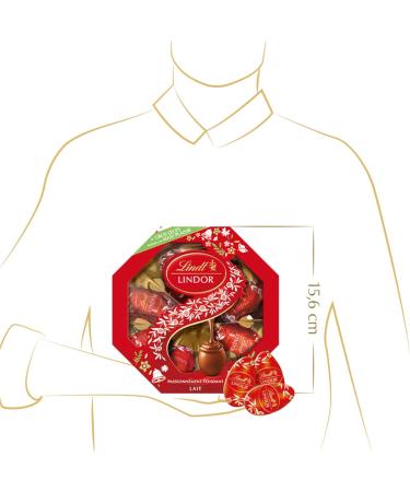 Lindt - Bo te Cadeau ufs Moyens LINDOR - Chocolat au lait - Id al pour P ques 144g Chocolat au lait 144g - Buy Online on GoSupps.com