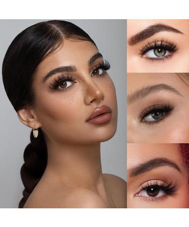 JSTHHTT 3Pair Magnetic Eyelashes Natural Look with Applicator Magnetic Lashes Kit No Glue Needed Reusable Magnetic Eyelashes Easy to Wear and Remove - Buy Online on GoSupps.com