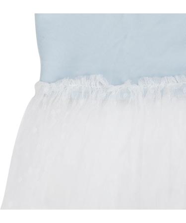 Shanrya Girls Dress - Safe Skin-Friendly Everyday Clothing | Light Blue Children's Dress for Parties School Activities & Home Trips (130cm) - Buy Online on GoSupps.com
