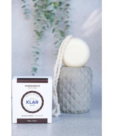  Klar Seifen Men s bath soap with cord 250 g - Buy Online on GoSupps.com