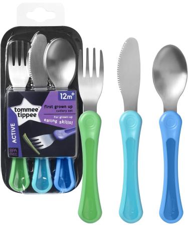 Tommee Tippee Explora First Grown Up Cutlery Set - Assorted Colors | Shop Now - Buy Online on GoSupps.com