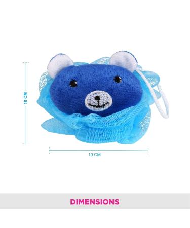 VEGA Kids Bath Sponge Set (2 Pack) - Pink & Blue | Soft Safe & Fun Bath Time Essentials for Children - Buy Online on GoSupps.com