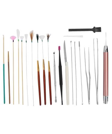 Yosoo Ear Cleaner Kit - 20pcs Stainless Steel Earwax Remover & Cleaning Tools for Safe Ear Wax Removal - Buy Online on GoSupps.com