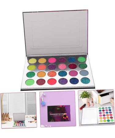 VINTORKY Glitter Palette Makeup Powder Eyeshadow Palette Glitter Bright Eyeshadow Palette - Buy Online on GoSupps.com
