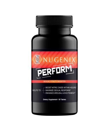 Nugenix Perform Nitric Oxide and Vitality Booster for Men - 30ct