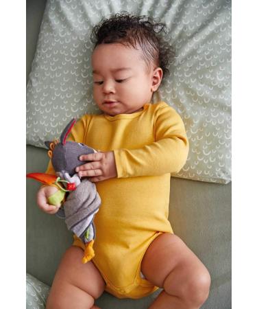 HABA 305828 Cuddly Toy Donkey Lu - Colorful Plush Toy for Infants | International Shipping Available - Buy Online on GoSupps.com