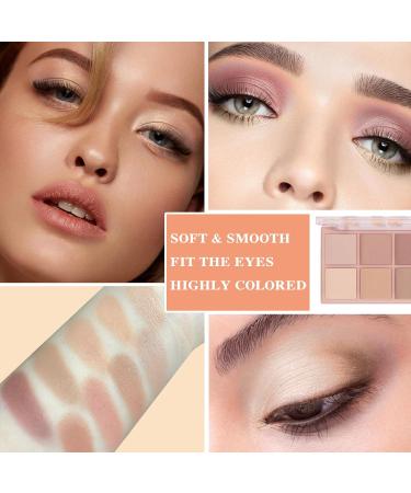 10 Colors Eyeshadow Palette Matte Nude Eye Makeup Palette Ultra-Blendable Long Lasting High Pigmented Waterproof Nudes Neutral Smooth Eye Shadow Palette for Women Natural Charming Looking #11 11# - Buy Online on GoSupps.com