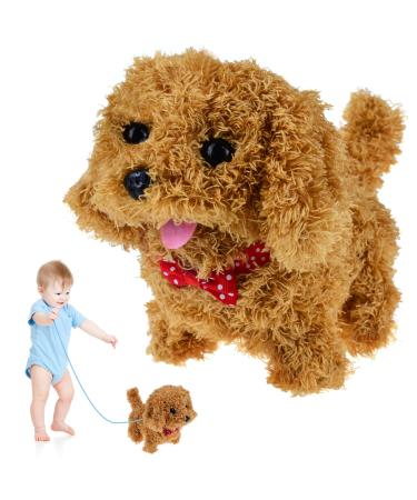 Barking Doy Toy for 1-3 Year Old Walking Dog Toy for Kids Age 2 3 4 Boys Girls Interactive Puppy Toy Gifts for 1-3 Year Old Boys Girls Toy for Boys Girls Birthday Gift Present 2 3 4 5 Years Old Bd