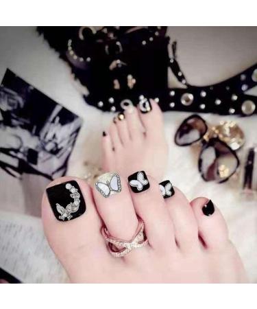 Nail Art Decor - Cute Nail Charm | Rhinestones Butterflies Metal Nail Art Crystal Nail Studs Jewelry 3D Butterflies Charm Design for Salon & Home Acrylic Nail DIY Dalian - Buy Online on GoSupps.com