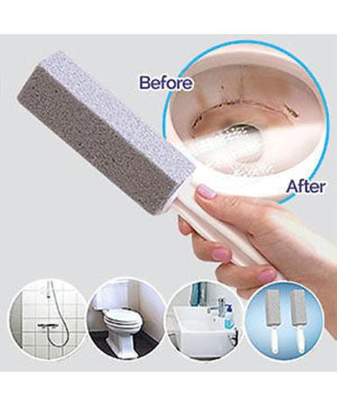 Pumice Stone Toilet Bowl Cleaner Multipurpose Eco Friendly 4pcs Pumice Stone Cleaning Brush for Toilet for Grill for Sink - Buy Online on GoSupps.com