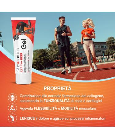 Glucosamine Joint Flex Gel Forte 125 ml - Buy Online on GoSupps.com
