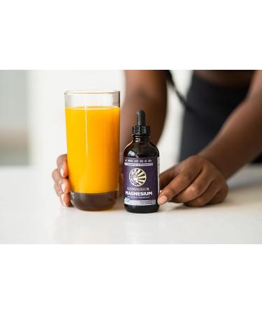 Sunwarrior Magnesium Ionic Liquid Supplement with Trace Minerals - Supports Brain, Heart & Muscle Health (4 FL Oz) - Buy Online on GoSupps.com