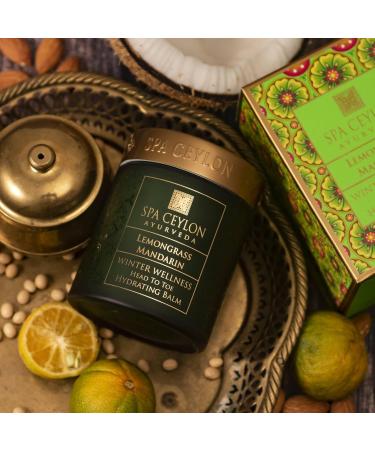 SPA CEYLON Lemongrass Mandarin Winter Wellness Balm | Natural Hydrating Skincare for Cold Weather | Head to Toe Hydration - Buy Online on GoSupps.com