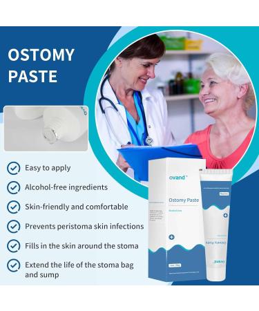 Ostomy Paste - Alcohol-Free Skin Barrier | Stoma Care Supplies & Accessories | 2.1 oz Tube for Effective Ostomy Protection - Buy Online on GoSupps.com