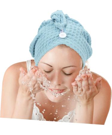 UTHCLO Quick Drying Shower Cap Dry Hair Turban Cap Shower Hair Cap Reusable Shower Caps for Women Shower Cap Large Hair Covers for Shower Dry Hair Cap Towel Hair Drying Cap Hair Towel - Buy Online on GoSupps.com