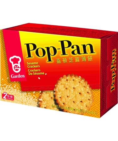 GARDEN Pop-Pan Sesame Crackers 225g