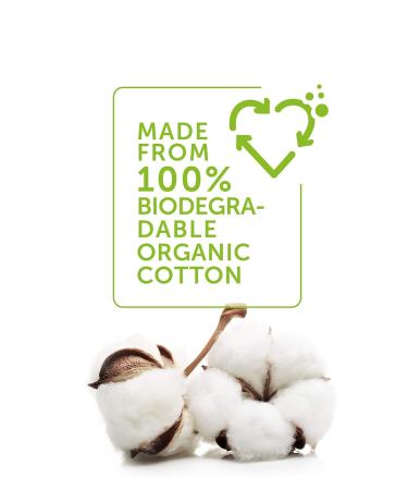 Rawganic Organic Cotton Hand Wipes - 6 Packs, 150 Count with Glycerin and Lemon Oil - Buy Online on GoSupps.com