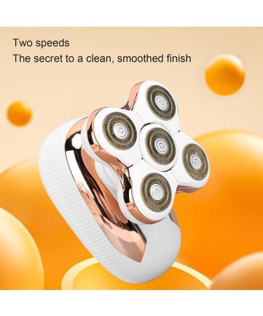 Sonew Electric trimmer for Women Washable Cordless Electric Trimmer with 5 Blades USB Rechargeable Lady trimmer for Underarms Legs - Buy Online on GoSupps.com