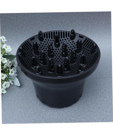 Universal Curly Hair Diffuser Attachment - Hair Roller & Blow Dryer Accessory for Perfect Curls - Ideal for Travel - Black - Buy Online on GoSupps.com