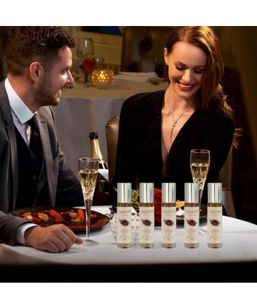 KtafaEDP Perfume Men's Luxury Perfume Gift Set Chocolate Perfume Luxury Set (5x 0.34 fl. oz.) lrresistable ChocolateScent | Masculine Woody Citrusy Aromatic perfumes for men - Buy Online on GoSupps.com
