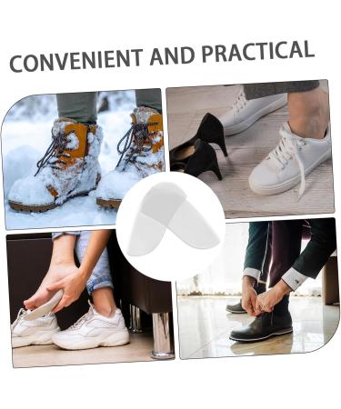 FRCOLOR Gel Adhesive Orthopedic Heel Insoles - 9 Pairs Over-Pronation Shoe Inserts for Men & Women - Non-Slip High Heel Pads - Buy Online on GoSupps.com