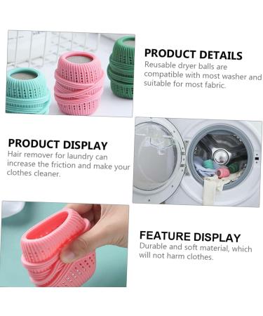 GeRRiT Ball Dispenser for Fabric Softener Removal and Reusable Dryer Balls Fabric Softener Dispenser for Washer Fabric Softener Ball Dispenser Reusable Dryer Balls (6Pcs One Size) - Buy Online on GoSupps.com