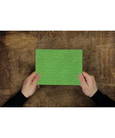 3D Lace Vine Pattern Plastic Embossing Folder for Card Making and Scrapbooking - Buy Online on GoSupps.com
