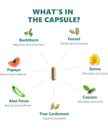 Digestic - Natural Laxative for Constipation Relief, Stool Softener for Bloating and Gas - 1 Bottle - Buy Online on GoSupps.com