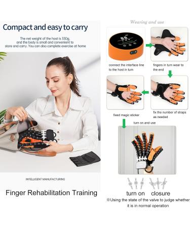 Shop Robot Hand Glove for Stroke Therapy | Flexion Glove for Hand Dysfunction & Finger Training - Relief for Cramps (Right XL - Buy Online on GoSupps.com