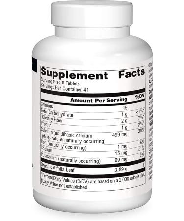 Source Naturals Alfalfa 10 Grain Dietary Supplement - 250 Tablets - Buy Online on GoSupps.com