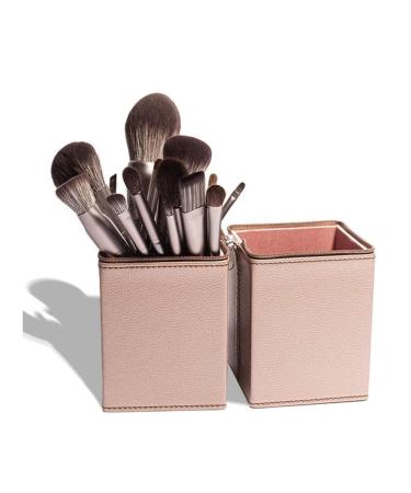 Makeup Brush 15 Pieces Soft Makeup Tools Solid Wood Handle for Professionals and Beginners Zipper Cosmetic Bag Brush Sets