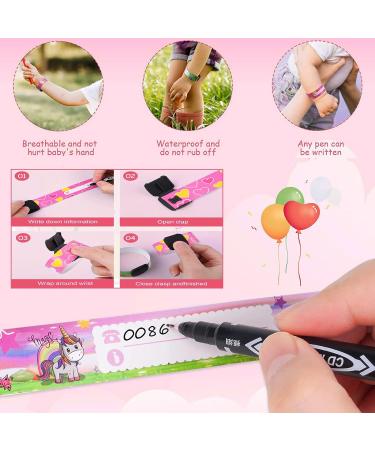 SITREMEN Anti Lost Wrist Link for Toddlers - 360 Rotate Toddler Wrist Reins with Security Lock and Safety ID Wristband - Pink Kid Wrist Leash for Children Walking and Travel - Buy Online on GoSupps.com