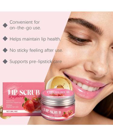 Sugar Lip Scrub | 30g Nourishing Moisturizing Balm | Moisturizing Scrub - For Daily Routine Makeup Preparation Travel Morning Evening Winter - Buy Online on GoSupps.com