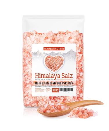 Himalayan salt pink crystal salt 900g coarse salt for the salt mill pink salt bath salt salt from Punjab Pakistan 2-4mm grain size