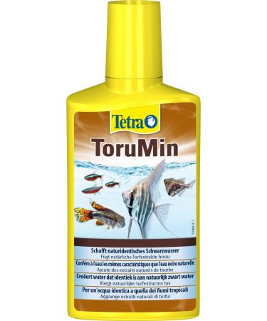 Tetra Torumin for natural -identical blackwater - adds natural torfextracts suitable for freshwater aquariums 250 ml bottle