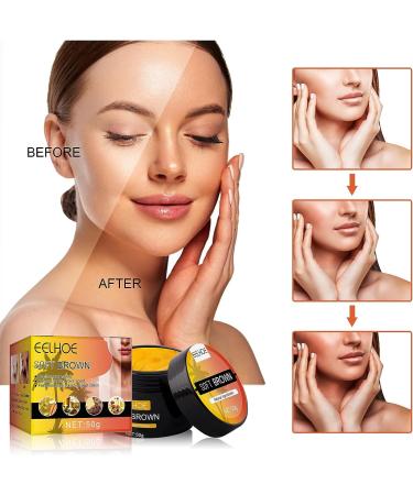 Wangjiahua Eelhoe Tanning Gel - Intensive Brown Premium Accelerator Cream for Sunbeds & Outdoor Sun - 2PCS Set - Buy Online on GoSupps.com