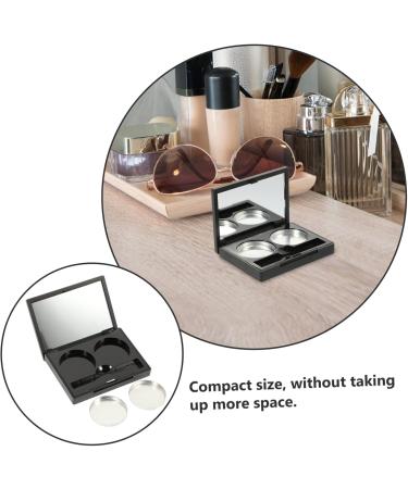 DOITOOL 9 Sets Double Box Eye Shadow Box Highlighters Magnetic Eyeshadow Palette Empty DIY Make up Container - Buy Online on GoSupps.com
