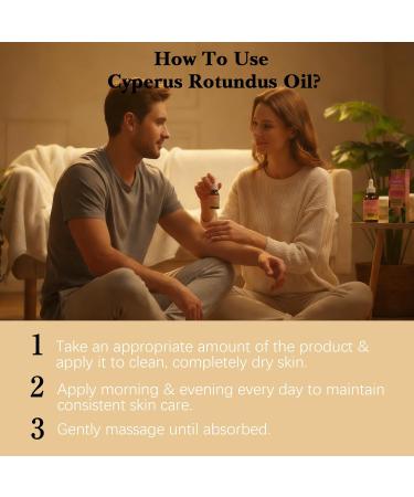 EdenEdges Cyperus Rotundus Oil for Hair Growth Reduction | Hair Removal Oil Natural Nut Grass Oil for Reducing Unwanted Body Hair Moisturizing & Soothing All Skin Types 60ml - Buy Online on GoSupps.com