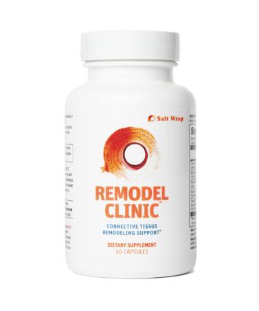 SaltWrap Remodel Clinic - Joint Remodeling Supplement for Senescent Cell Removal and Scar Tissue - Improve Mobility Reduce Connective Tissue Stiffness - Fisetin Quercetin Bromelain - 60 Capsules