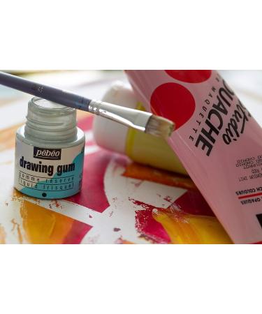 Pebeo Easy Peel Masking Fluid 45ml - Ideal for Ink, Watercolor, Gouache - Fine Arts & Crafts - Buy Online on GoSupps.com