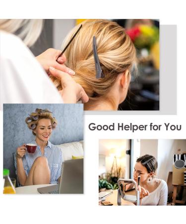 Shop Aimike 6 Hair Clips - No Trace Silicone Tape Hairdresser Clips for Thick & Thin Hair - Ideal for Styling & Cutting - Buy Online on GoSupps.com