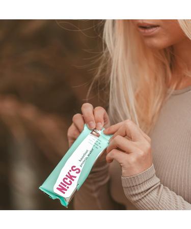 Nicks Hazelnut Protein Wafer Bars - 25% Protein Low Carb Gluten-Free No Added Sugar - 24 Pack (40g Each) | Healthy Chocolate Snacks - Buy Online on GoSupps.com