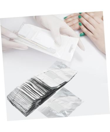  IWOWHERO Pack of 200 Aluminum Foil Sheets for Gel Nail Polish Remover Manicure Supplies - Buy Online on GoSupps.com